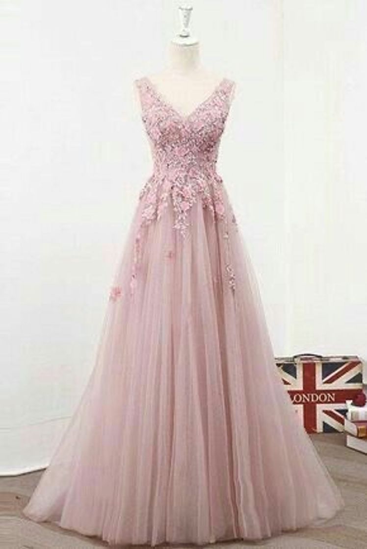 Fashion Vestido rosa