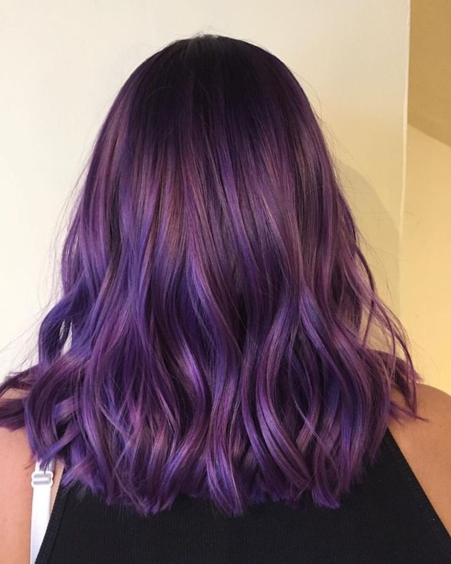 Fashion Cabelo roxo