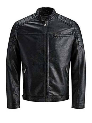 JACK & JONES Jcorocky Jacket Noos Chaqueta, Negro