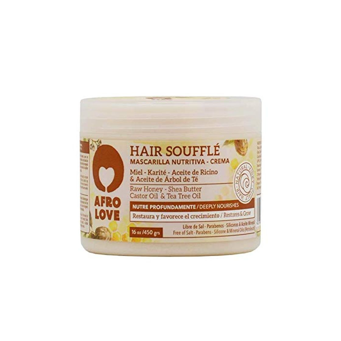 Producto Afro Love Mascarilla Capilar Nutriva con Miel