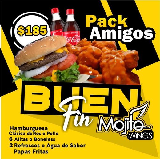 Mojito Wings Tampico