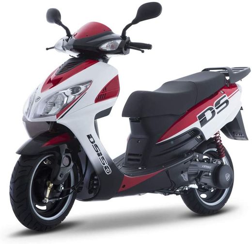 
Motocicleta Italika de Motoneta- Modelo DS150 Blanco Rojo
