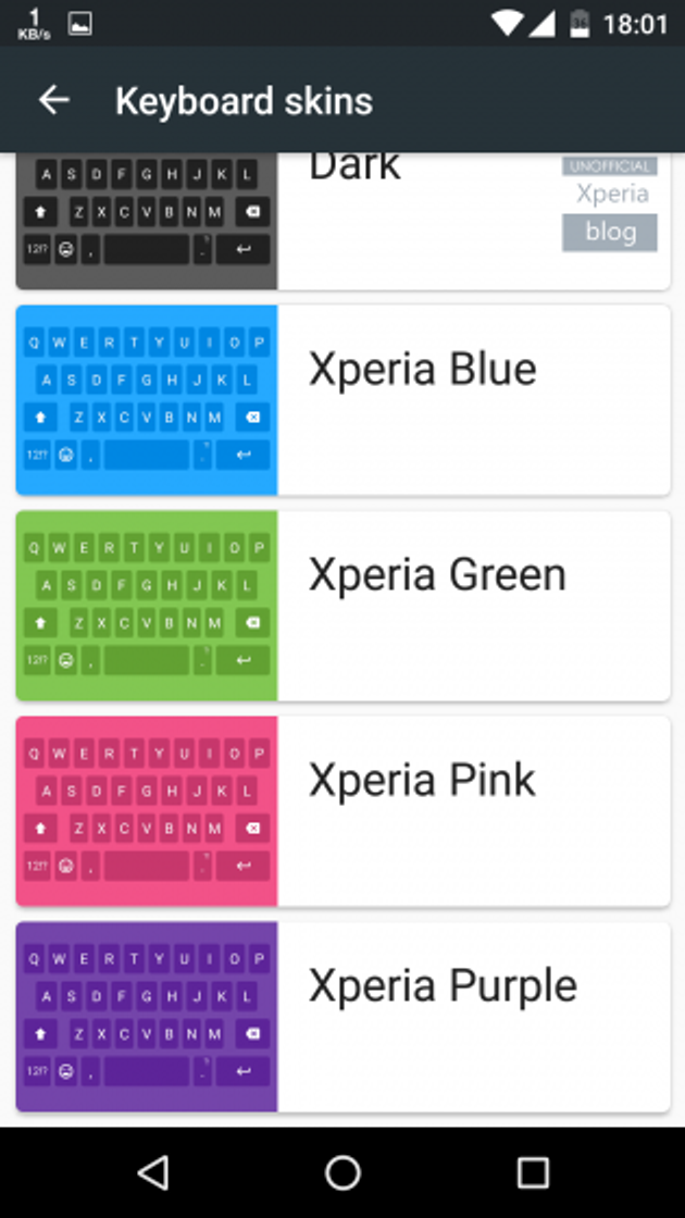 Xperia Keyboard