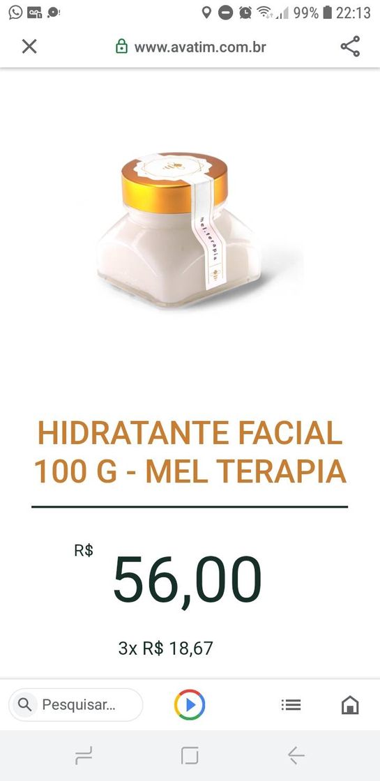 Fashion Hidratante facial