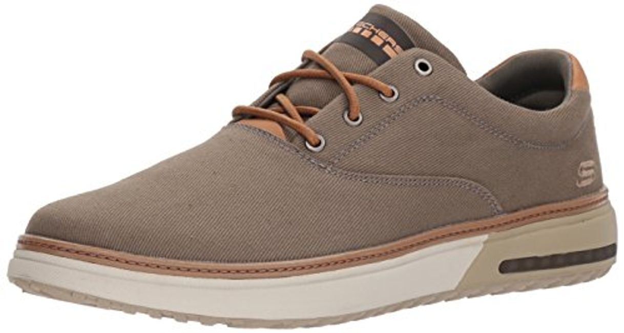 Social Skechers Folten - Verome, Zapatillas para Hombre, Marrón