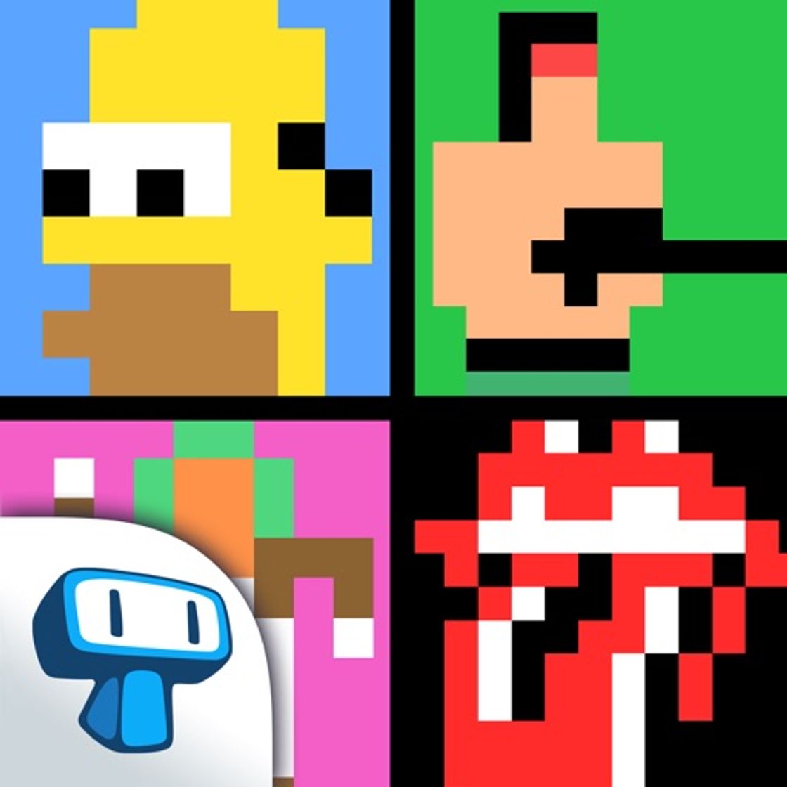 Aplicaciones Pixel Pop - Quiz & Trivia of Icons, Songs, Movies, Brands and Logos