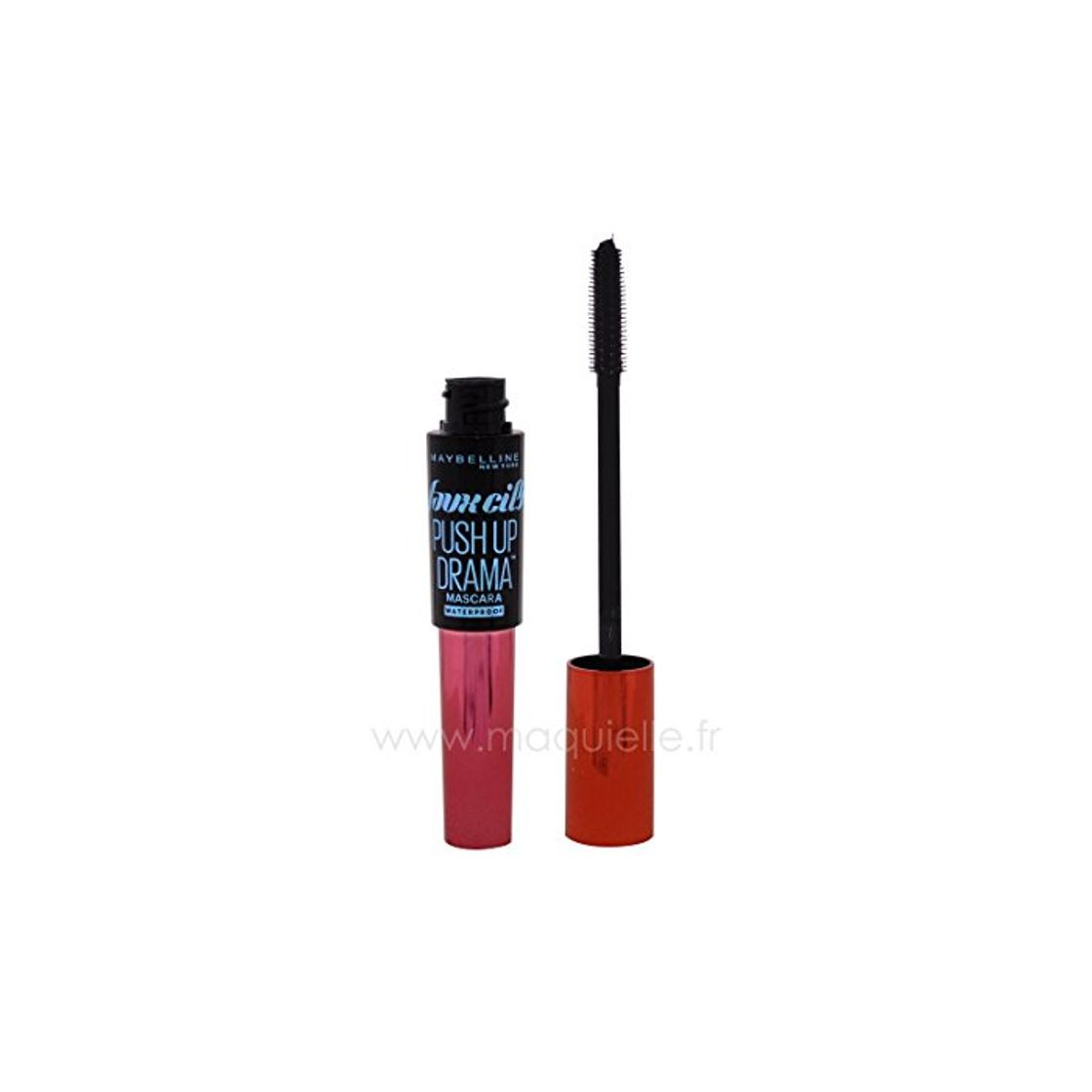 Belleza Maybelline - Rímel impermeable Push Up Drama para pestañas postizas