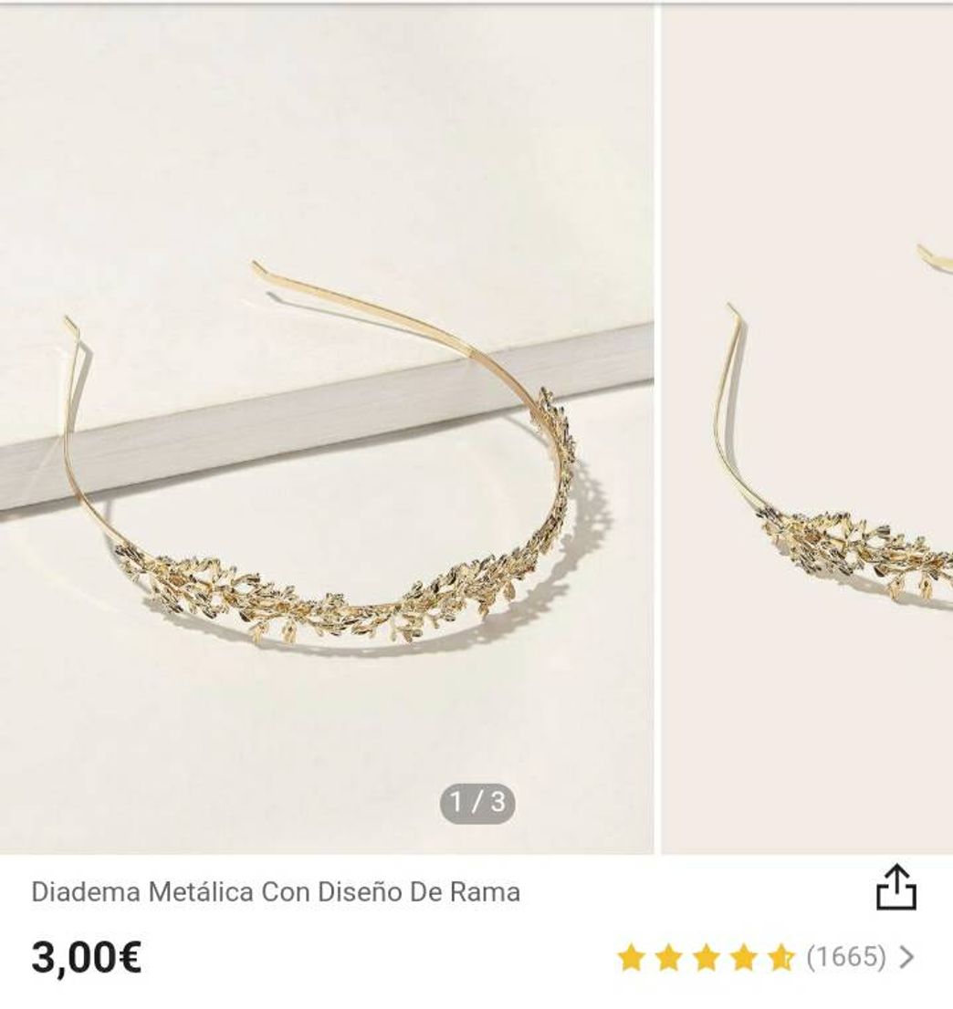 Fashion Diadema metálica 