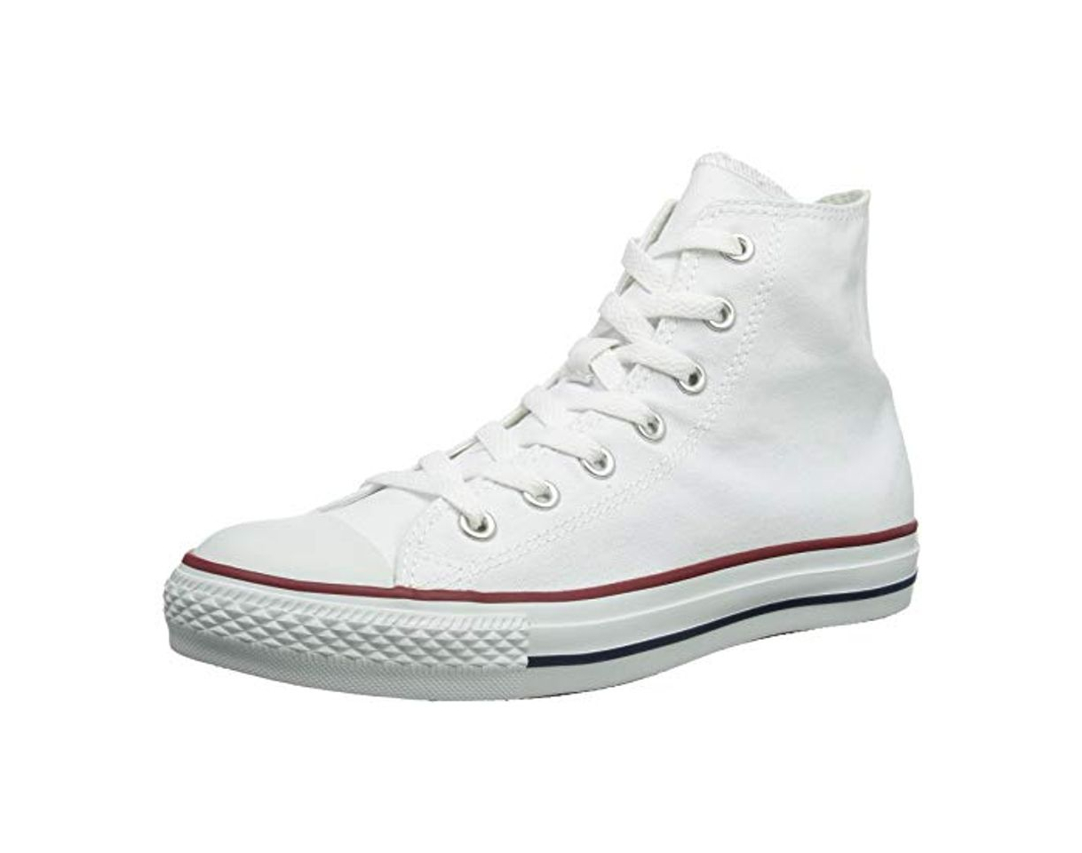 Fashion Converse Chuck Taylor Hi, Zapatillas Unisex, Blanco