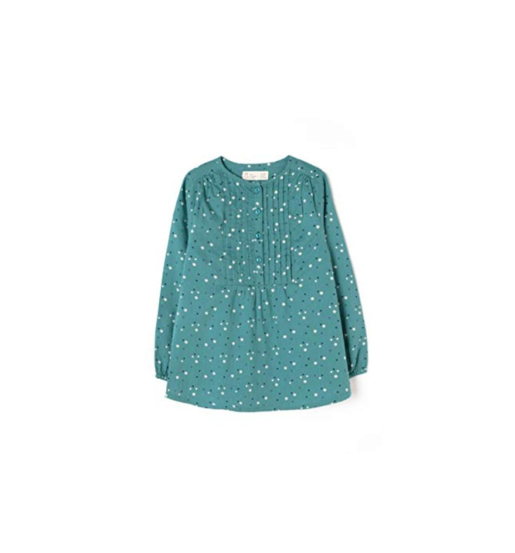 Moda ZIPPY Blusa Estampada, Verde