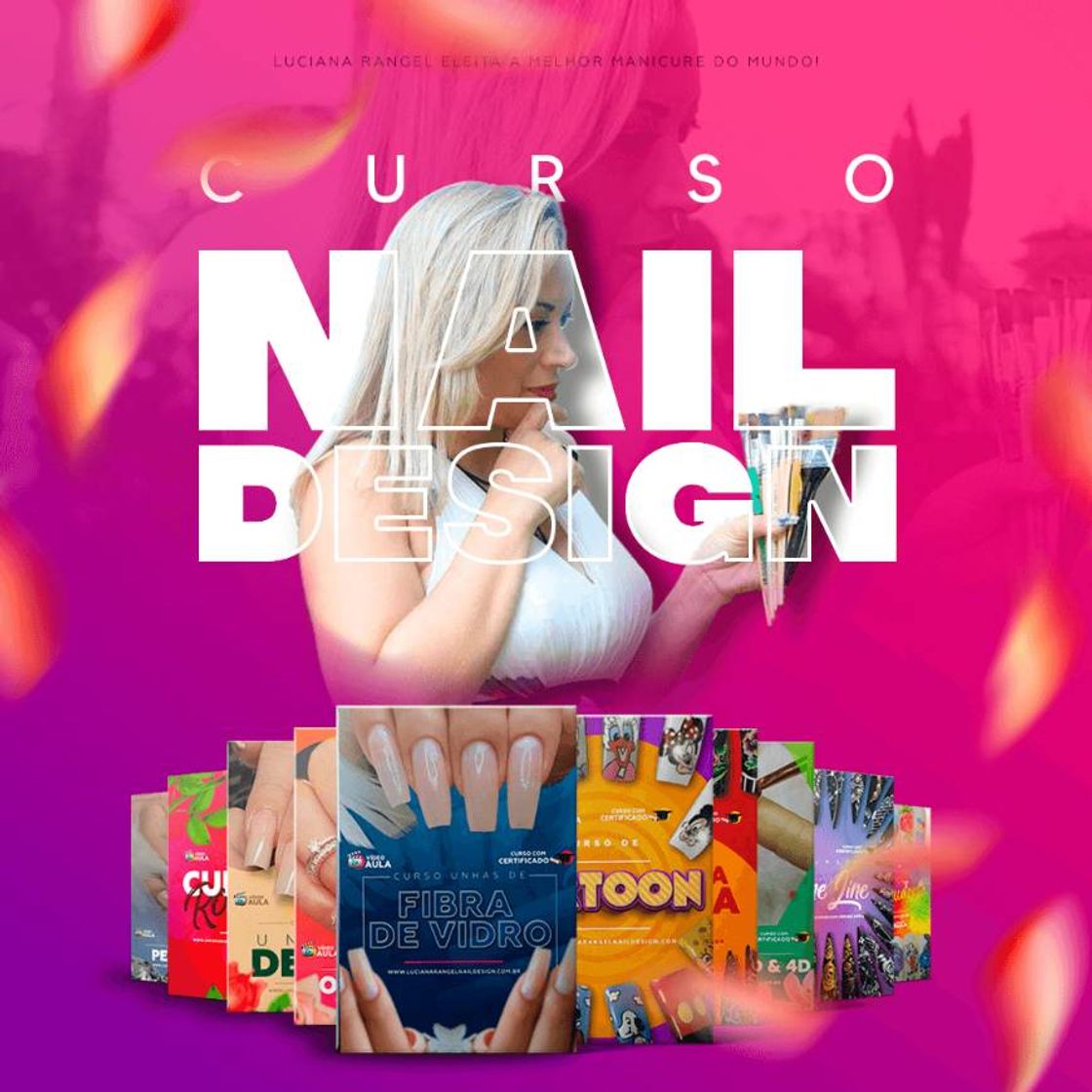 Moda Curso Completo de Nail Design Internacional

