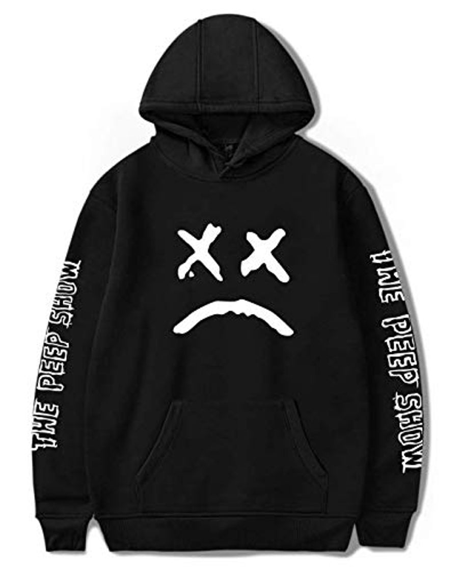 Social ShallGood Unisex Sudadera con Capucha 2018 Lil Peep Rapper Harajuku Hip Hop Spring Sudadera con Capucha Hombres Mujeres Estampado Ropa EMO Rap Cool Street Hoodie Sweatshirt