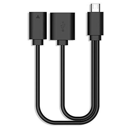 Rii F1 Cable OTG Micro USB para Firestick y Fire TV 4k.