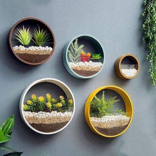 Un jardín dentro de casa realizado con 6 objetos reciclados - Pinterest