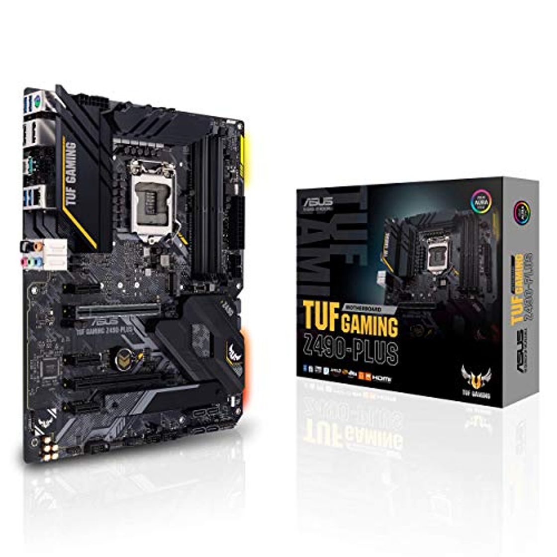 Producto ASUS TUF Gaming Z490-PLUS - Placa Base Gaming ATX Intel de 10a