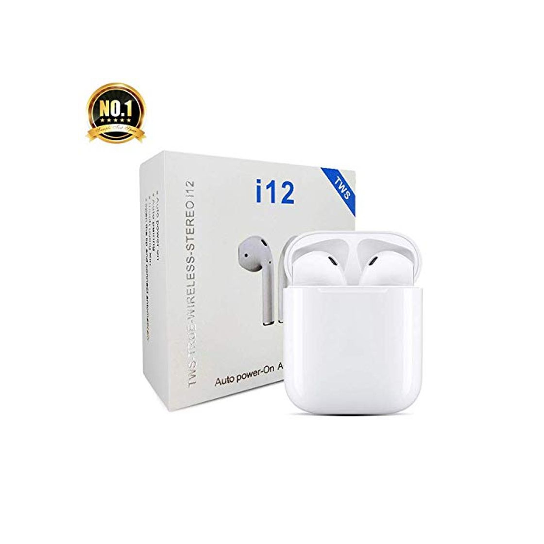 Product I12 TWS - Auriculares inalámbricos con Bluetooth 5.0