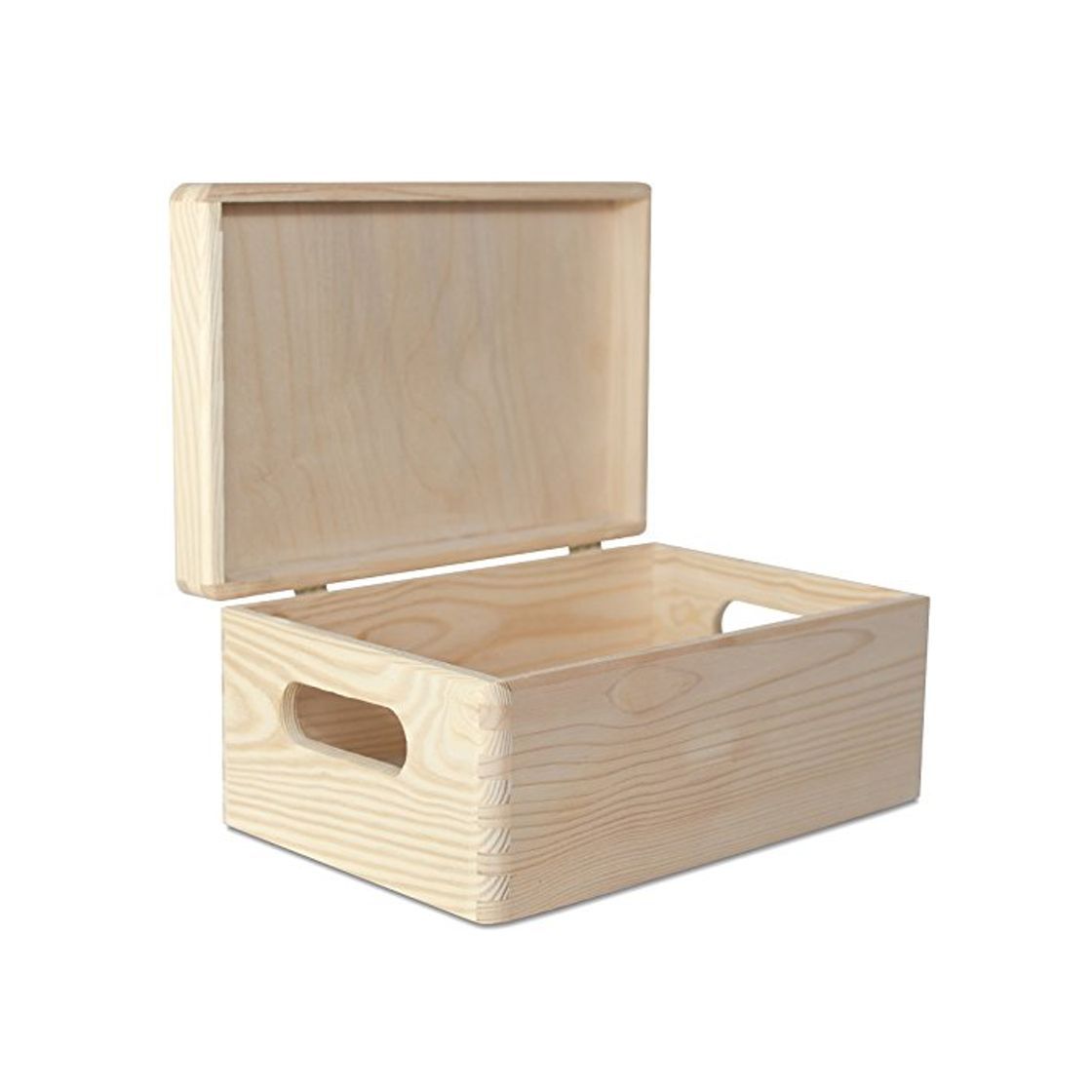 Social Creative Deco Grande Caja Madera para Decorar
