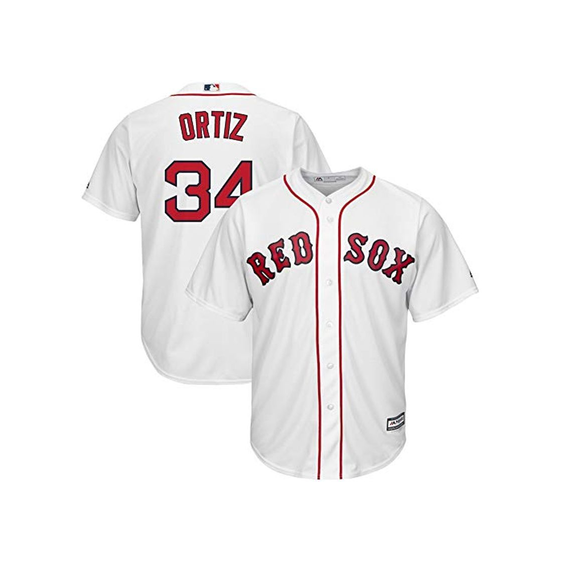 Product YQSB Personalizada Camiseta Deportiva Baseball Jersey Liga de béisbol # 34 Ortiz