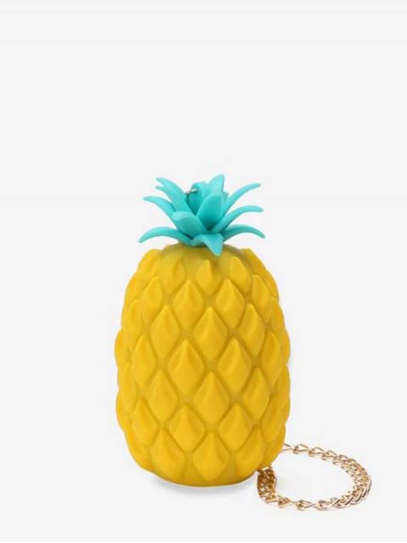 Moda Bolsa Cruzada Con Cadena En Forma De Piña 🍍