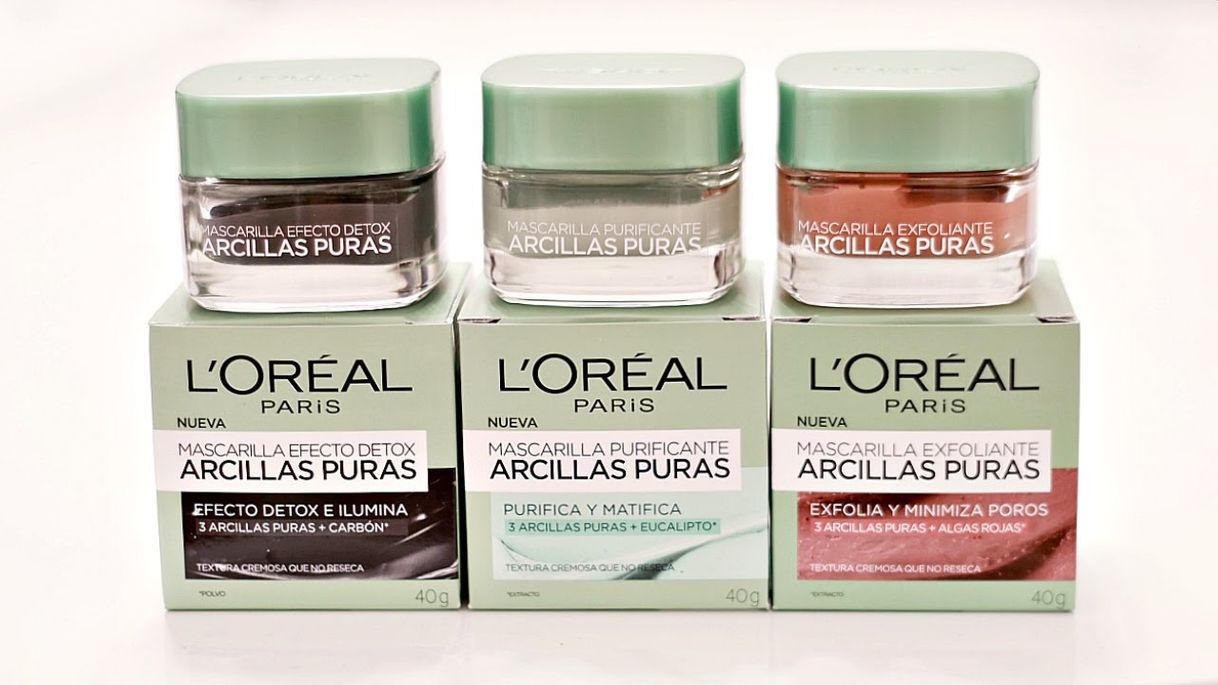 Moda L'oreal mascarilla de arcilla 