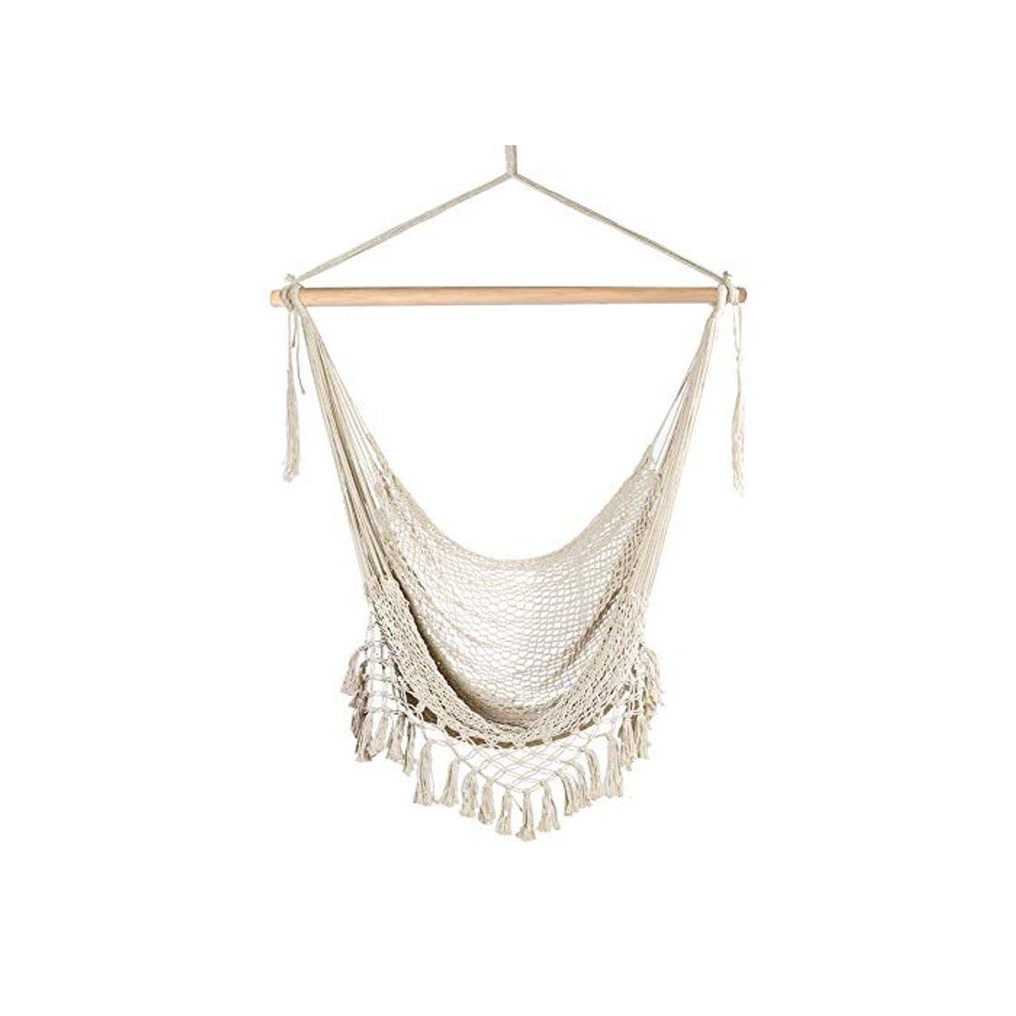 Social Chihee Silla de Hamaca Silla Colgante supergrande Silla de Tejido de Cuerda