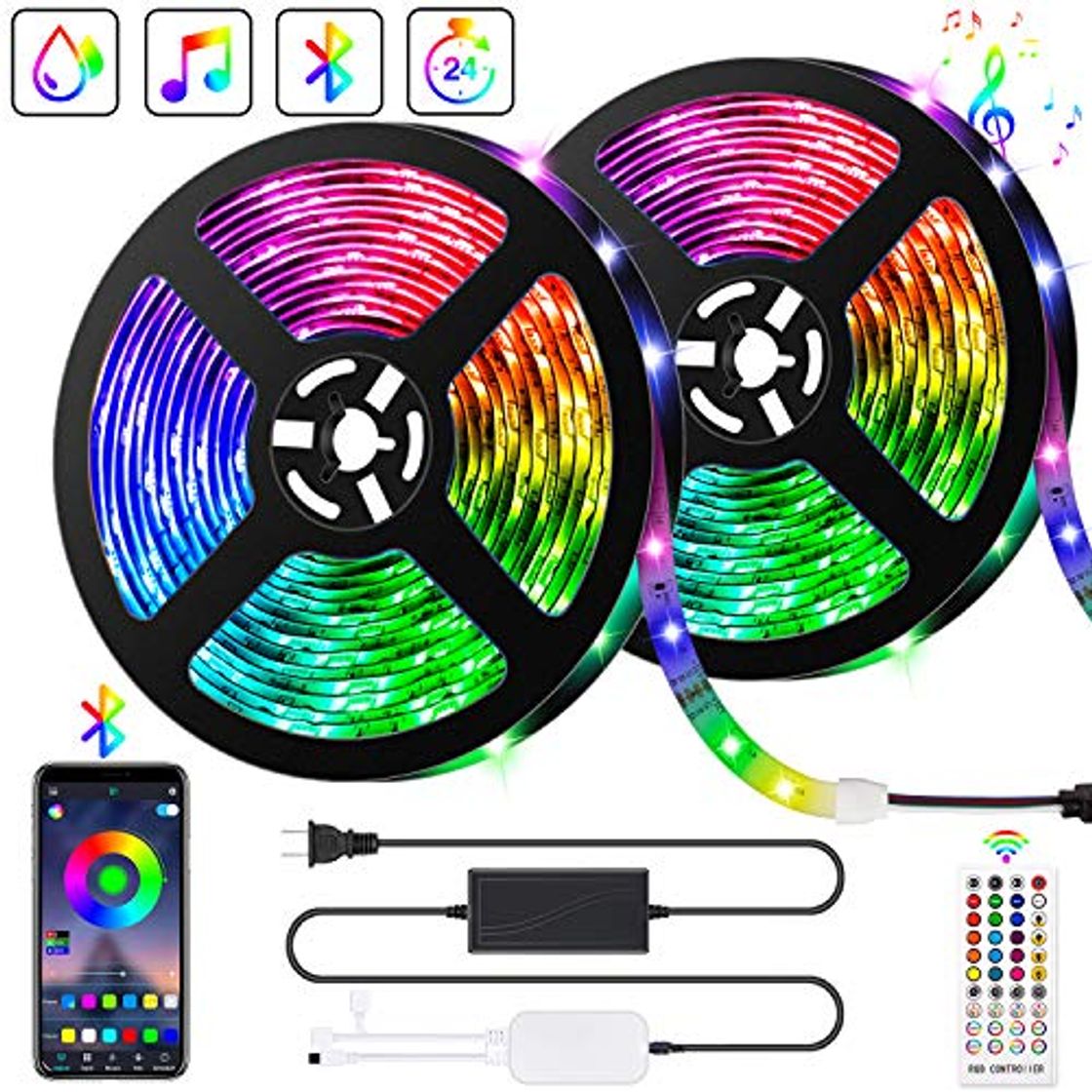 Social Bonve Pet Tiras LED 10m 5050 RGB