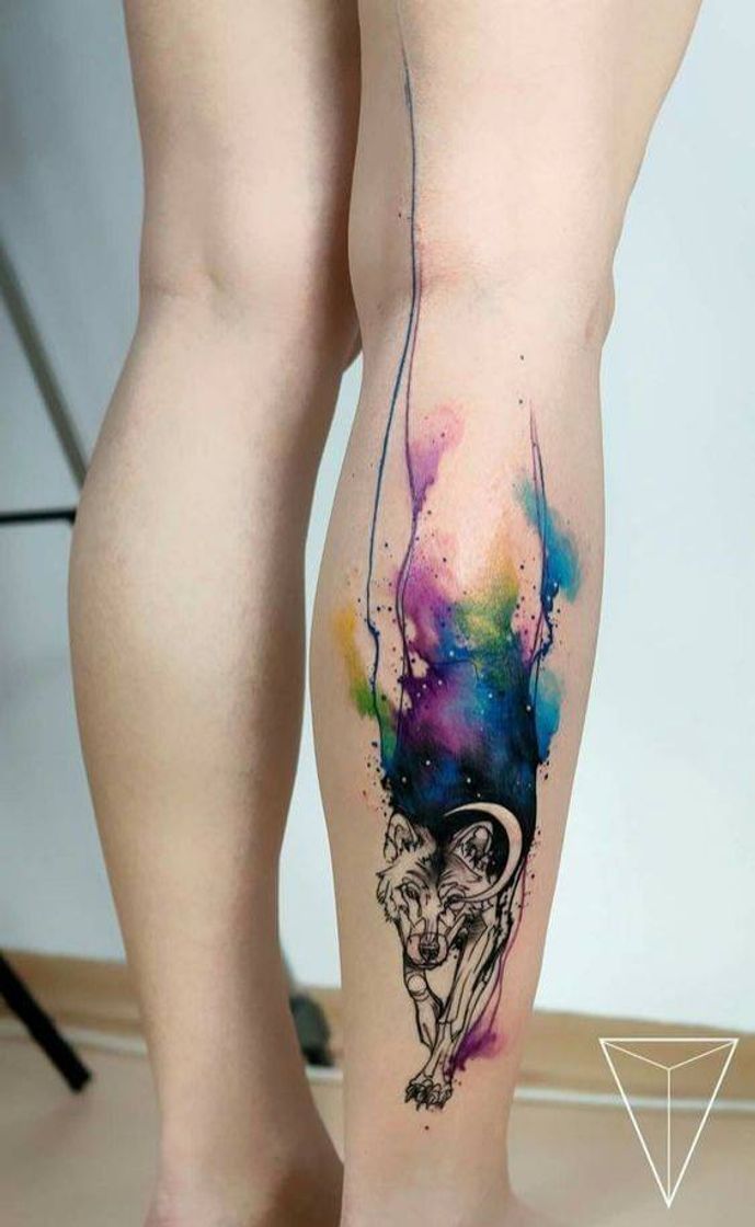 Moda Tattoos Aquarela Femininas para te inspirar