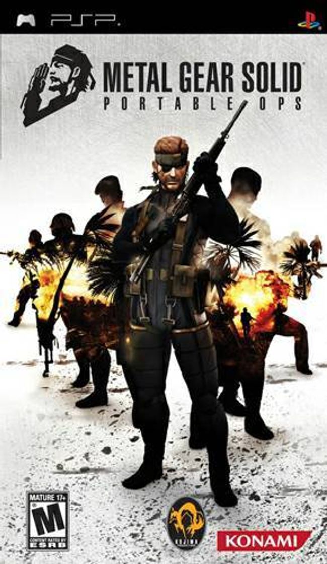 Jogo de vídeo Metal Gear Solid Portable Ops