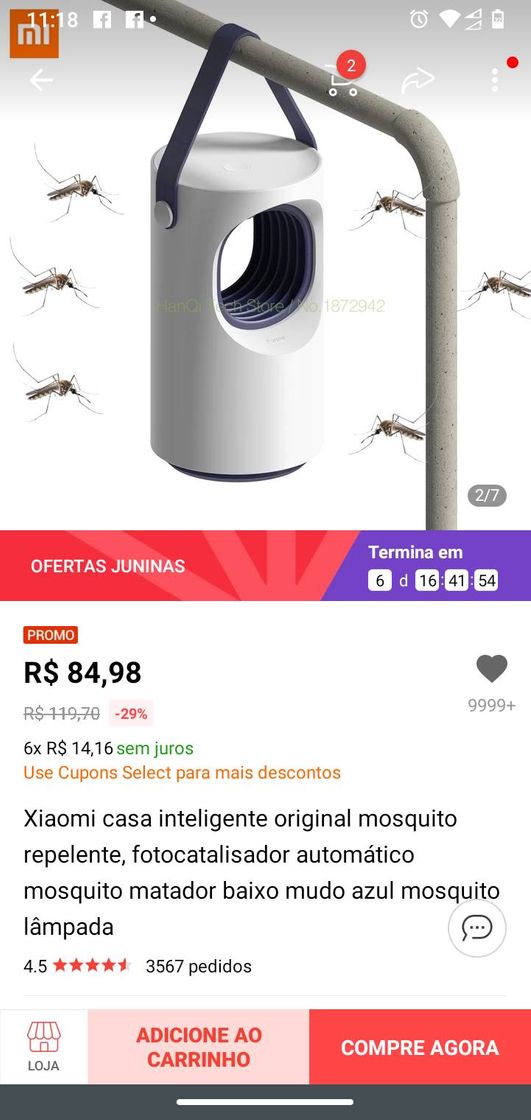 Social Mosquiteira inteligente 
