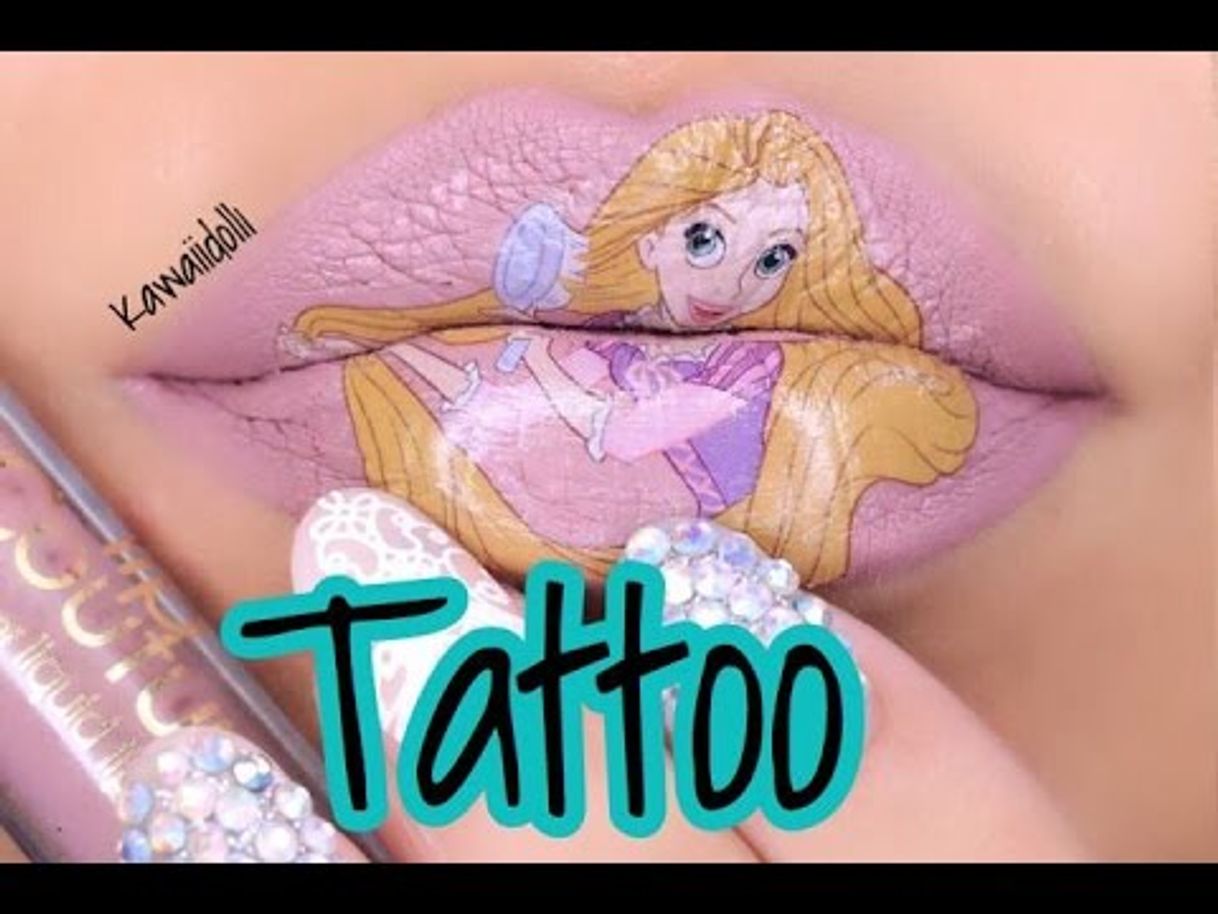 Moda LABIAL CON TATTOO - YouTube