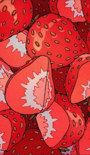 Wallpaper Strawberries