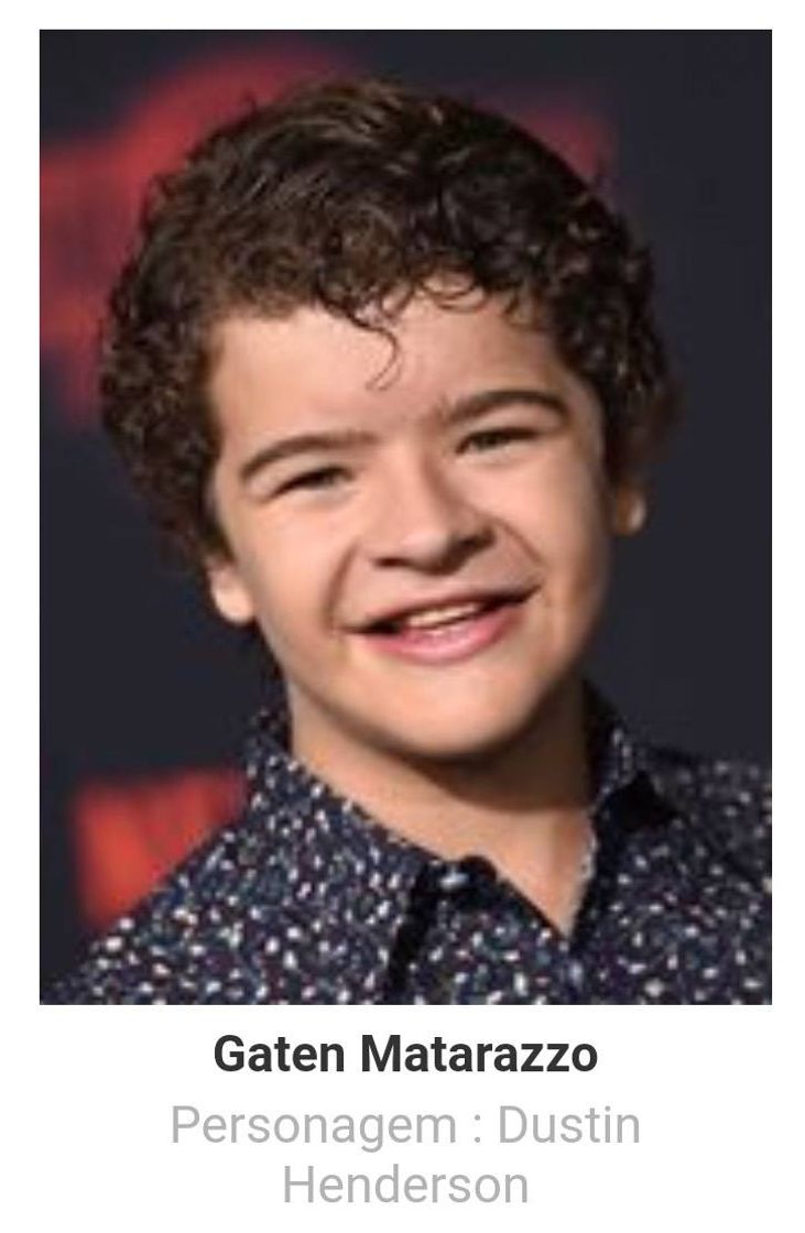 Fashion Gaten Matarazzo 🆙📺