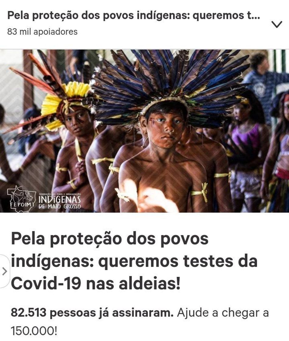 Fashion Pela proteção dos povos indígenas! 🆙🆙