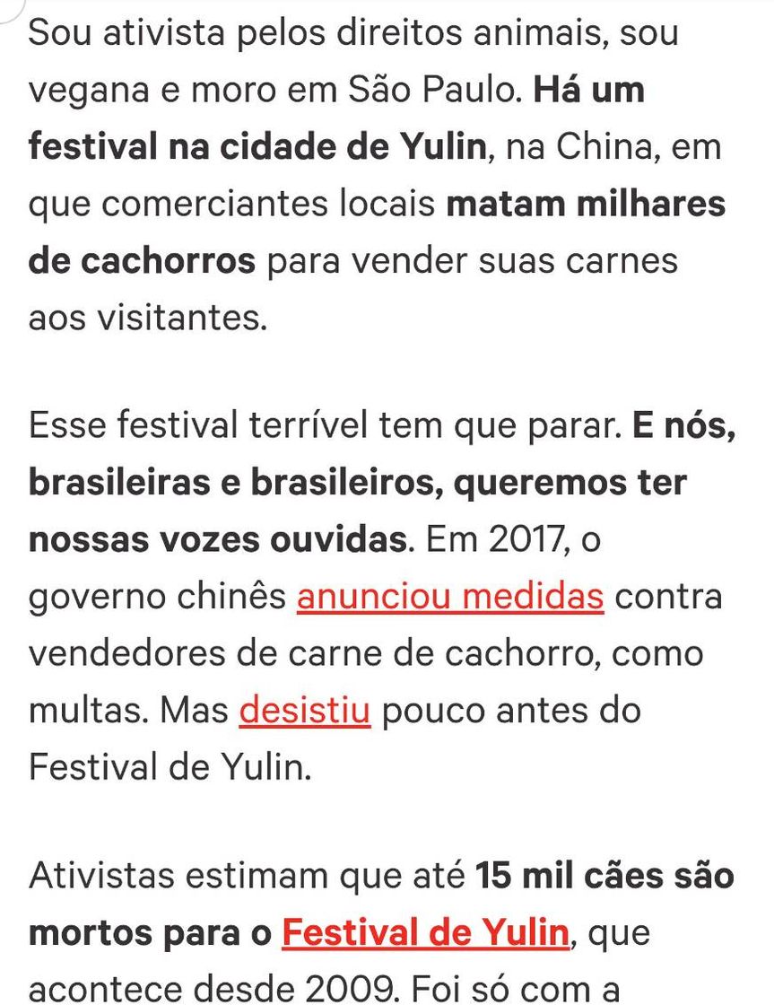 Fashion PELO FIM do Festival Yulin de carne de cachorro 🆙🆙