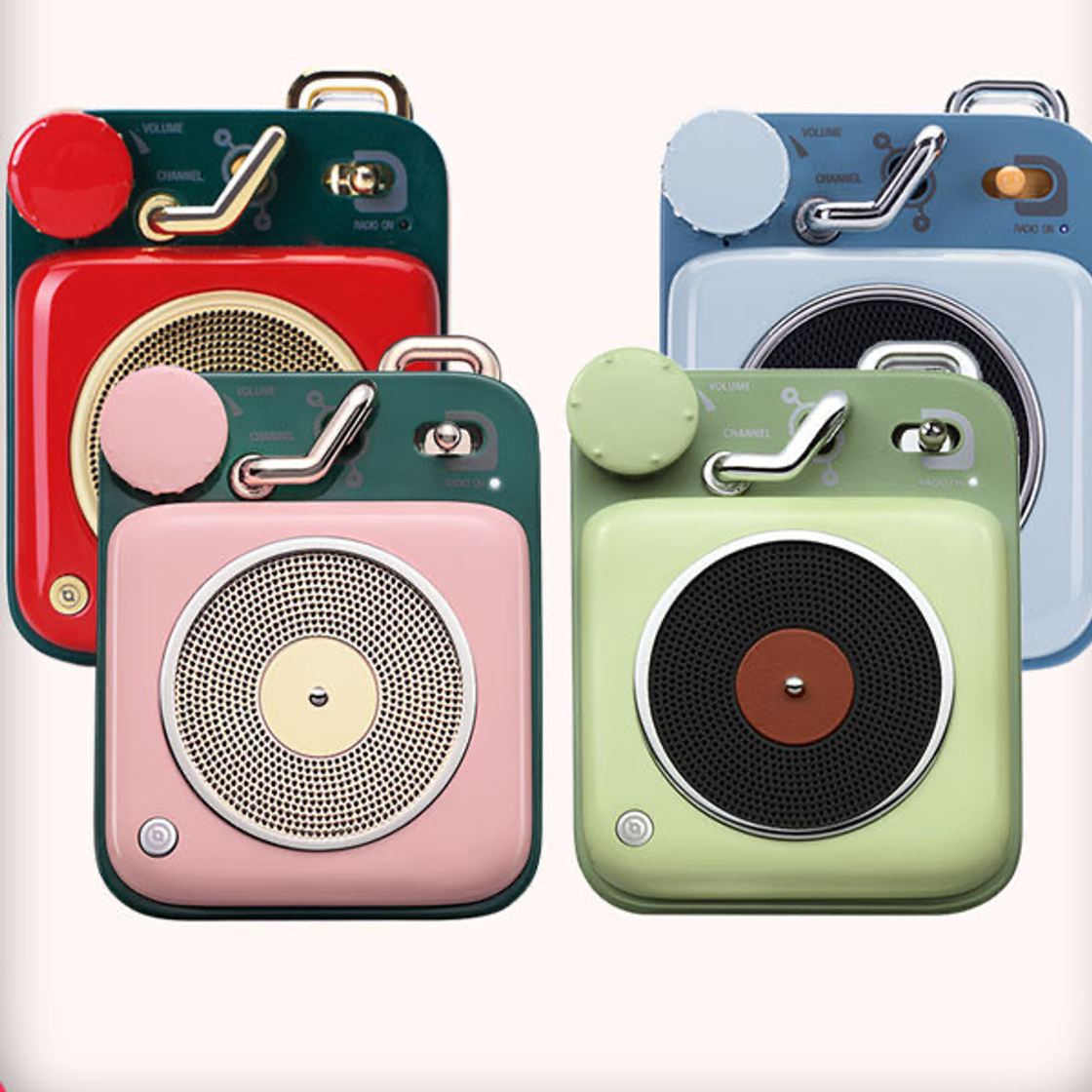 Social Mini record player speaker