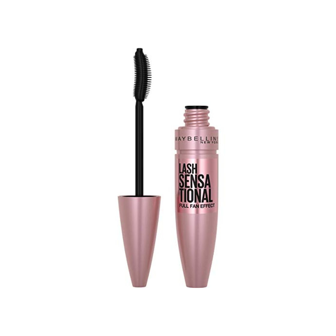Social Maybelline Lash Sensational Máscara, Color Black