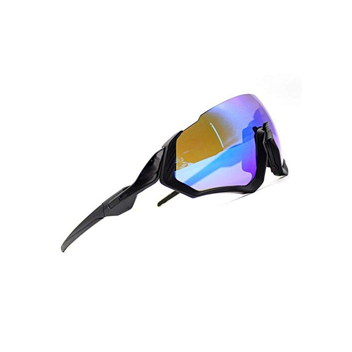 Producto ZoliTime 2018 New Oakley OO9401flight Jacket Gafas de Ciclismo (Marco Negro