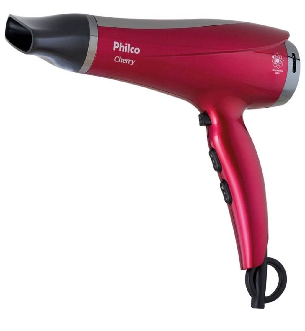 Moda Secador de Cabelos Philco Cherry Vermelho 2100W