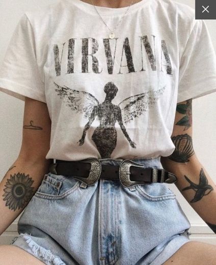Camiseta Nirvana In Utero Off 