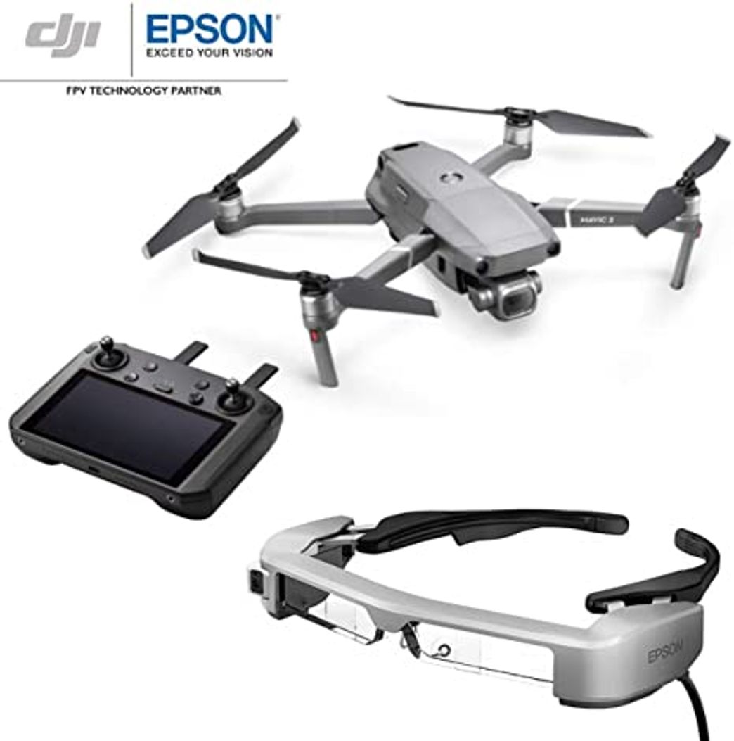 Fashion DJI Mavic 2 Pro con Controlador Inteligente + Gafas Epson FP