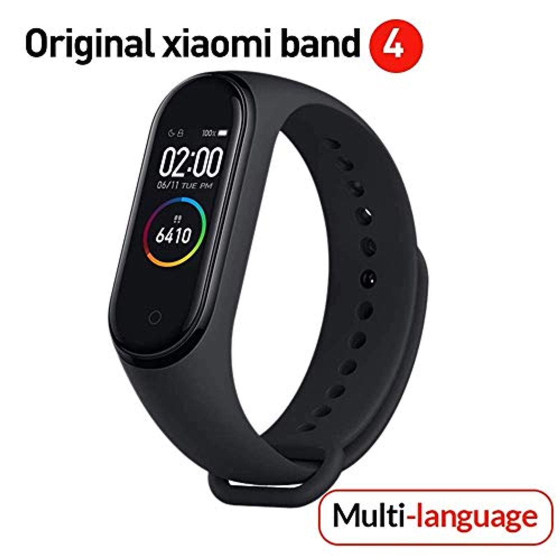 Social Versión global Xiaomi Banda 4 inteligente Pantalla a color Pulsera Frecuencia cardíaca
