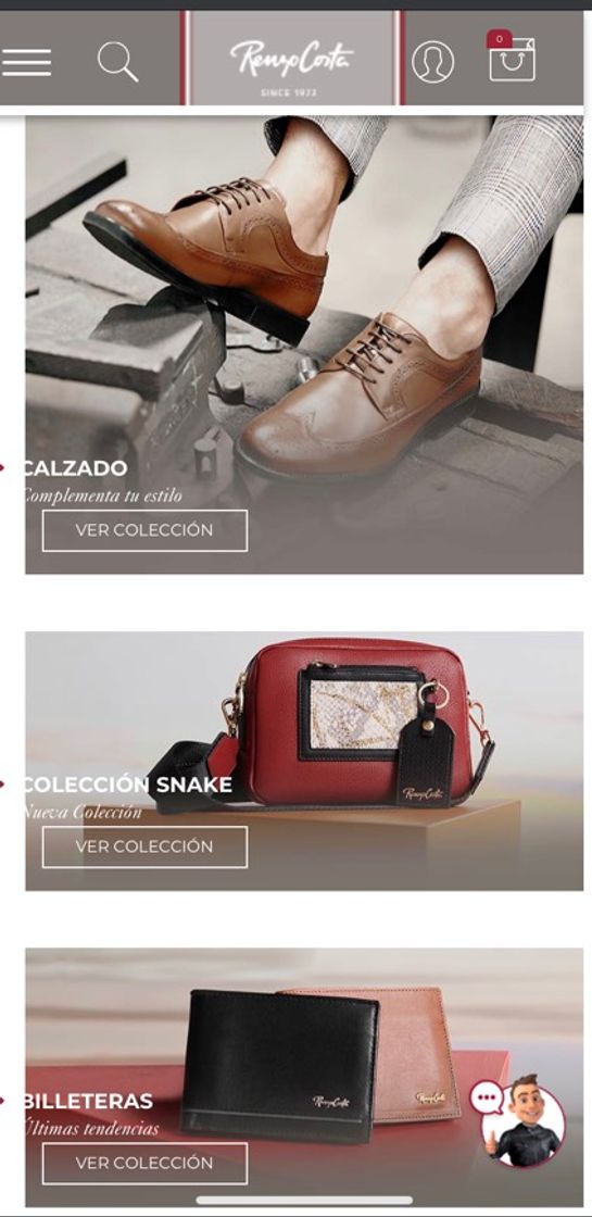 Fashion Renzo Costa: artículos y accesorios de cuero y marroquinería