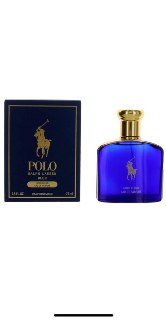 Fashion Polo Blue Gold