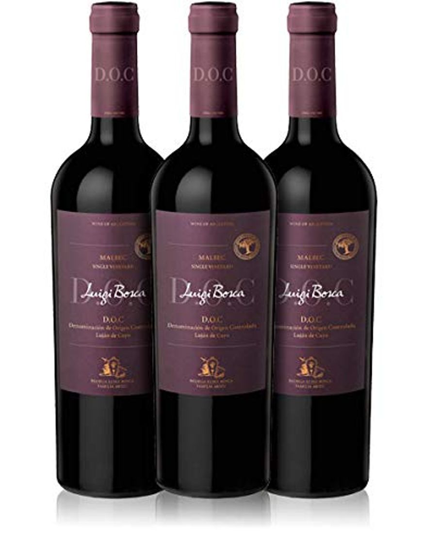 Fashion Luigi Bosca Malbec DOC - pack 3 botellas