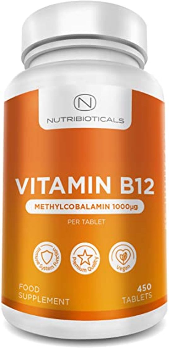 Fashion Vitamina B12 metilcobalamina 1000 mcg 450 comprimidos 