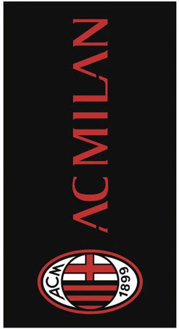 Fashion Toalla de playa oficial ACM Milan 90x170 cm PS 09520