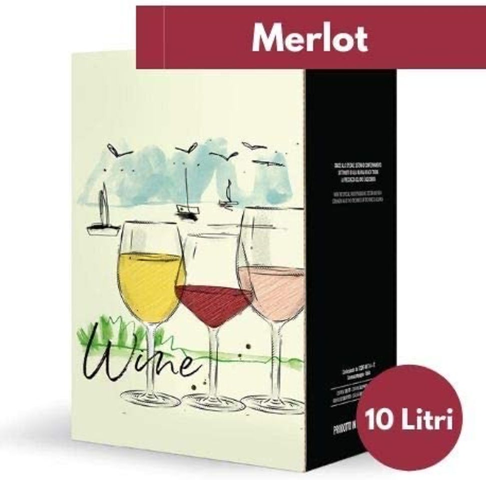 Fashion MERLOT VENETO IGT - PAQUETE DE 10 LITROS