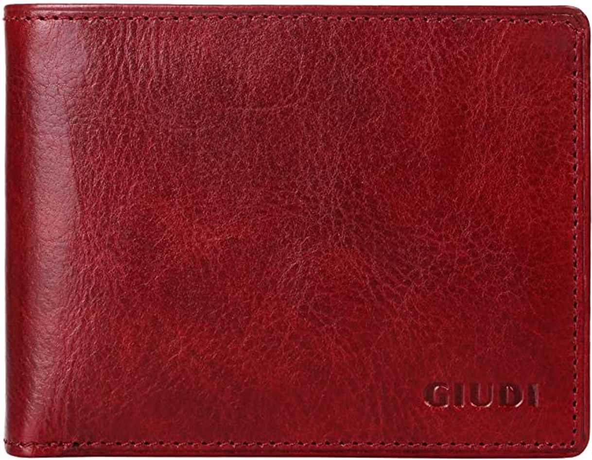 Moda Billetera Giudi Deluxe, cómoda, para hombres, hecha en Itali