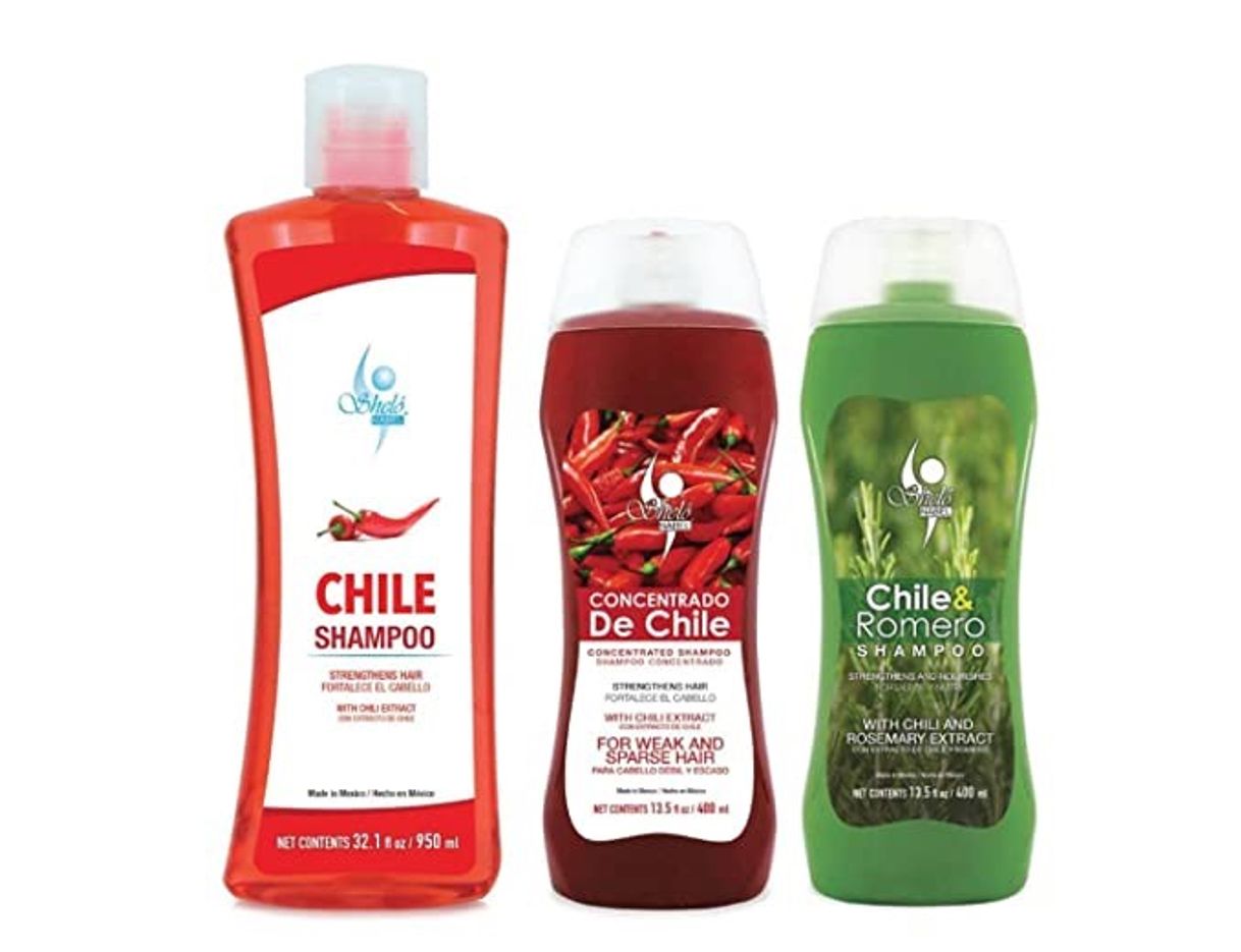 Fashion Shampoo de Chile Shelo NABEL Estimulador del 