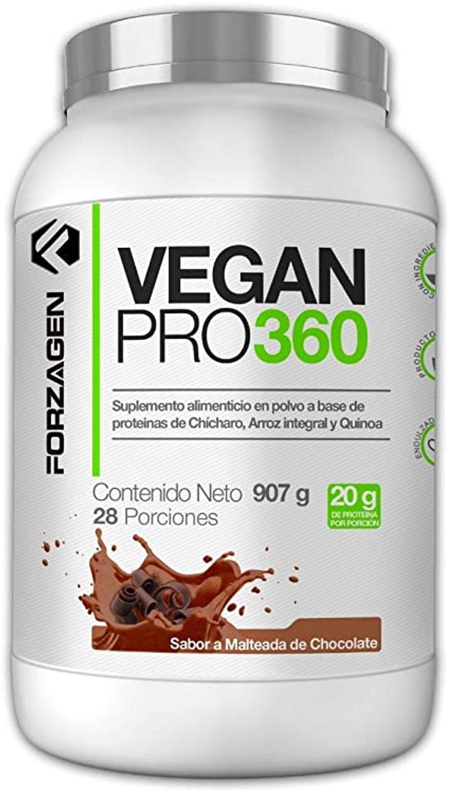 Fashion Forzagen Proteina Vegetal Vegan Pro 360